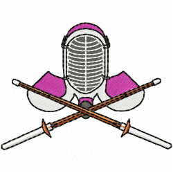 Fencing Embroidery Design 5 Fencing Embroidery Design 5